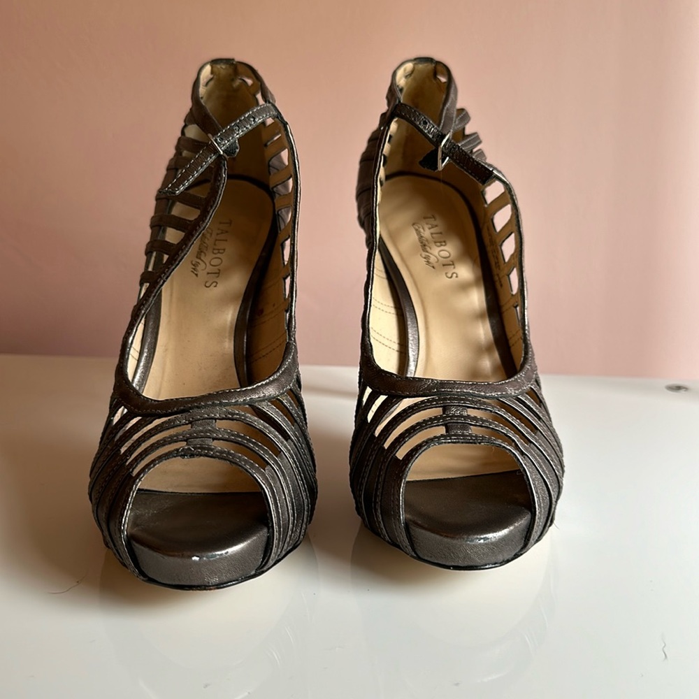 Strappy heels